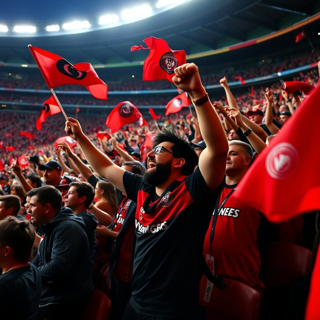 B体育电竞-西悉尼流浪者球迷现场助威,激发球队夺冠斗志