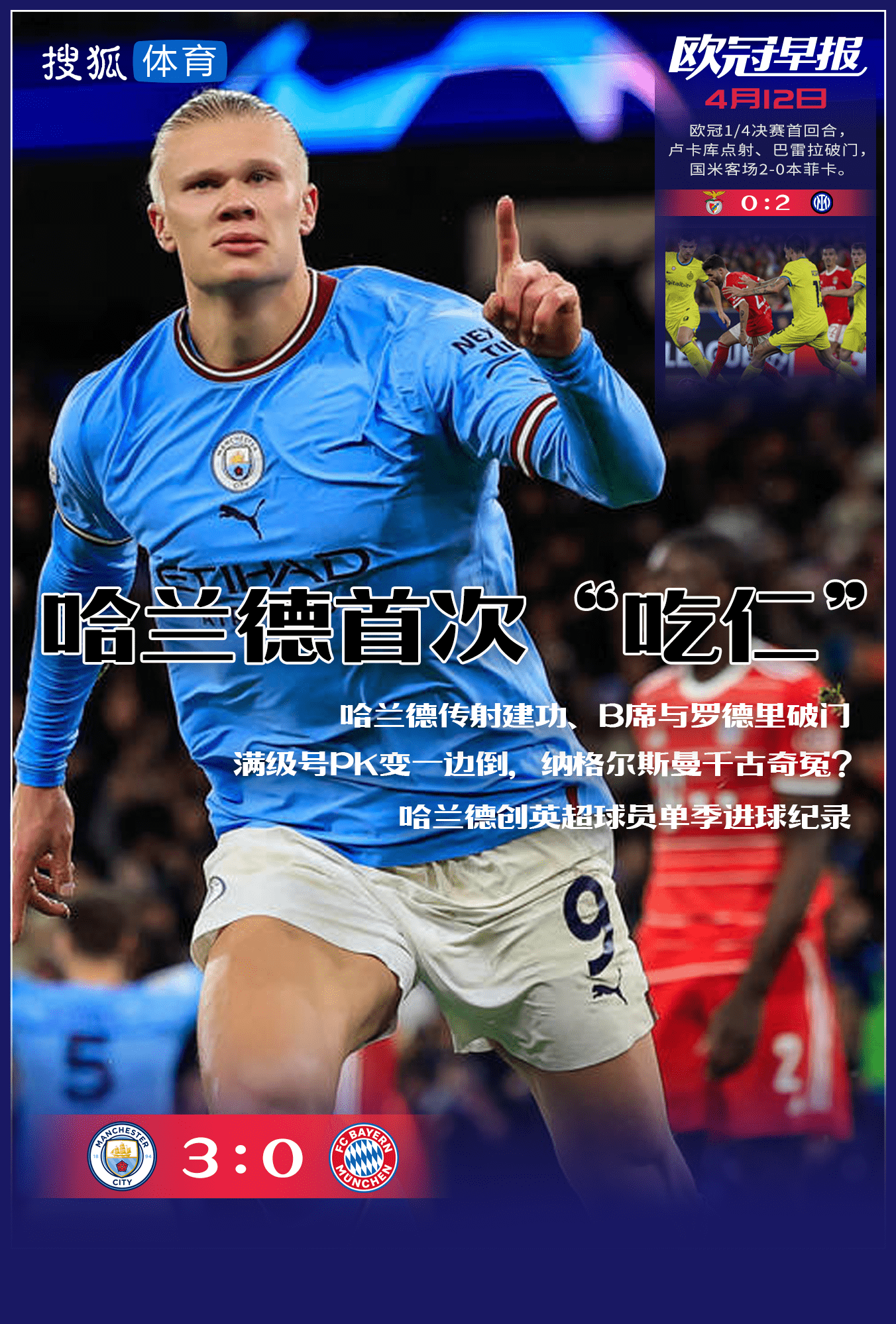 包含哈兰德再度梅开二度,拜仁再添一城的词条 包含哈兰德再度梅开二度,拜仁再添一城的词条